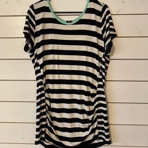 Striped Maternity tee by Jessica Simpson
